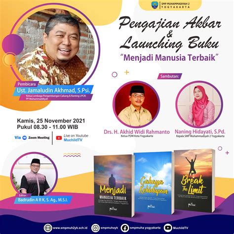 Pengajian Akbar Dan Launching Buku Karya Guru Dan Siswa Menjadi