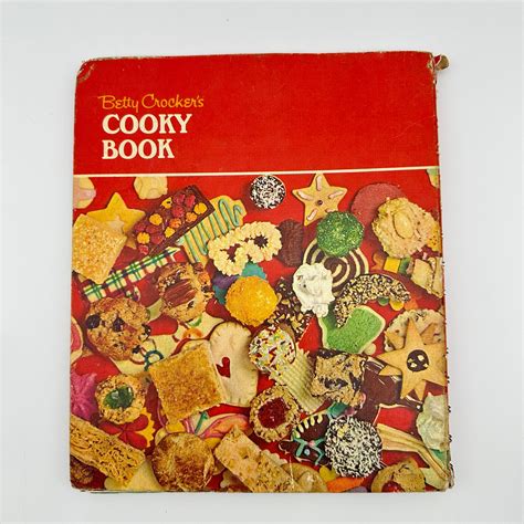 vintage betty crockers cooky book  printing  golden press