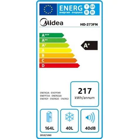 Хладилник Midea Hd-273Fn , 207 л.