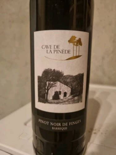 Cave De La Pinede Pinot Noir De Finges Barrique Vivino US