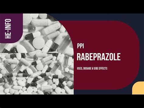 #rabeprazole | Uses, Dosage, Side Effects & Mechanism | Aciphex - YouTube