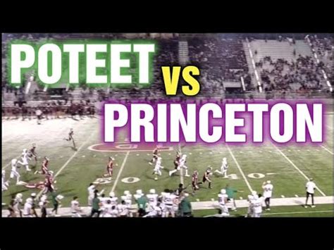 Poteet Vs Princeton Football Mesquite ISD YouTube