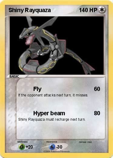 Pokémon Shiny Rayquaza 10 10 - Fly - My Pokemon Card