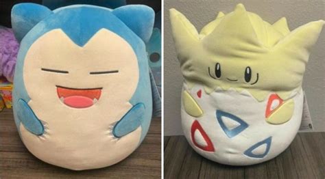 Snorlax And Togepi Squishmallows Confirmed