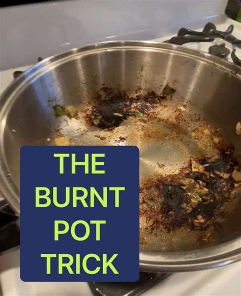 How To Clean A Burnt Pot Easily Penny S Personal Touch