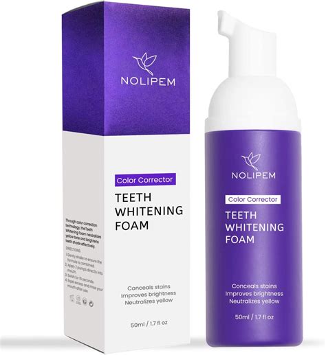 NOLIPEM V34 Purple Teeth Whitening V34 Color Corrector Toothpaste