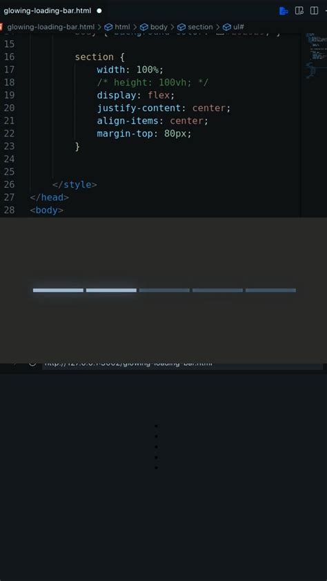 Progress Bar With Glowing Effect In Html Css Artofit