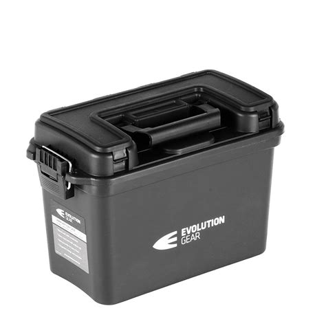 4 X Large Ammunition Case Waterproof Ammo Box Dry Box In Black