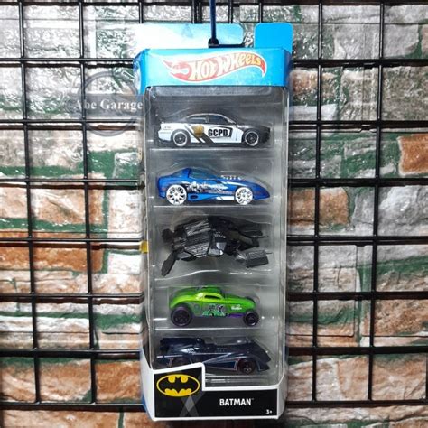 Jual Hot Wheels Batman Set 5pack Shopee Indonesia