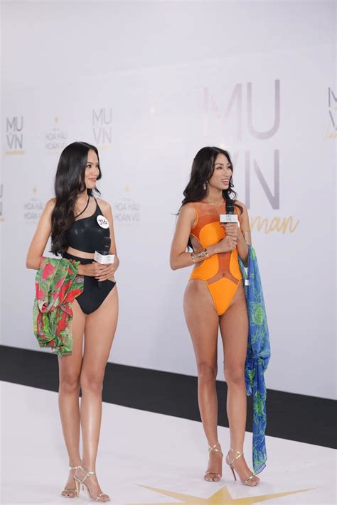 Thí sinh Hoa hậu Hoàn vũ rực rỡ với bikini