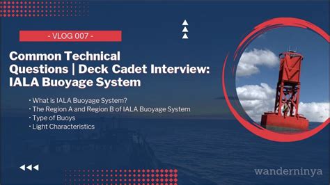 Common Technical Questions For Deck Cadet Iala Buoyage System Youtube