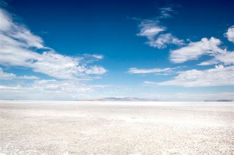 El Gran Lago Salado Estados Unidos Estado De Utah Foto Premium