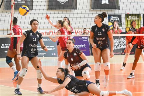 Photos Volley Ball Elite Access F Minine Les Louves De Saint Di