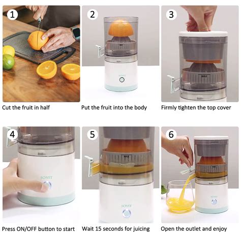 Snapklik Joyit Orange Juice Squeezer Usb Rechargeable Electric