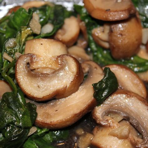 Sauteed Mushrooms And Spinach Recipes Cater