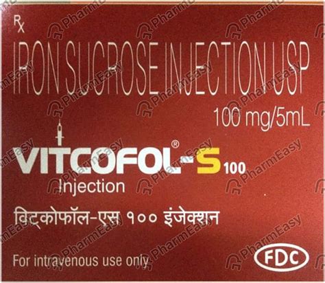 Vitcofol S 100 Mg Solution For Injection 5 Uses Side Effects Price