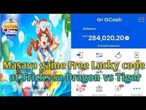 Masaya Game Free Lucky Code Video Update Tricks Sa Dragon Vs Tiger