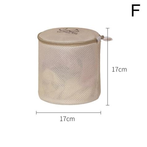 Nouvelle Maille Zippée Lingerie Sac À Linge Machine à Laver La Saleté Prévention Sacs de