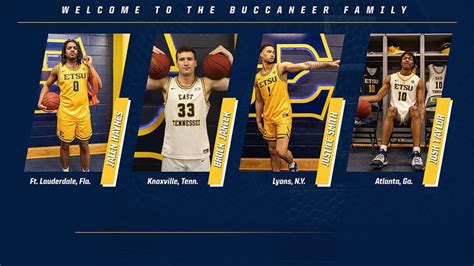 ETSU basketball officially announces addition of four transfers