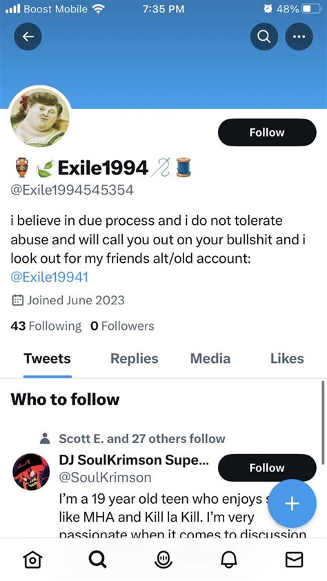 🏺🍃exile1994🪡🧵 On Twitter Report This Account For Impersonation Do Not