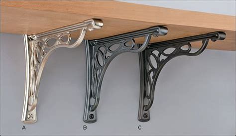 Tuscan Shelf Brackets Lee Valley Tools Decorative Metal Shelf