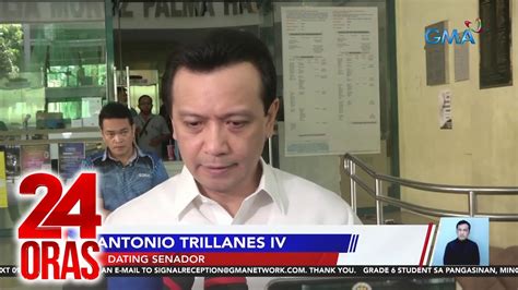 Ex Sen Trillanes Nagsampa Ng Mga Reklamo Laban Kay Dating Pres L