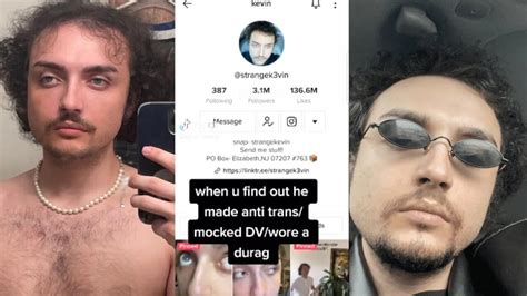 Strange Kevin Tiktoker Cancelled For Dv The Female Gaze Kevin Exposed