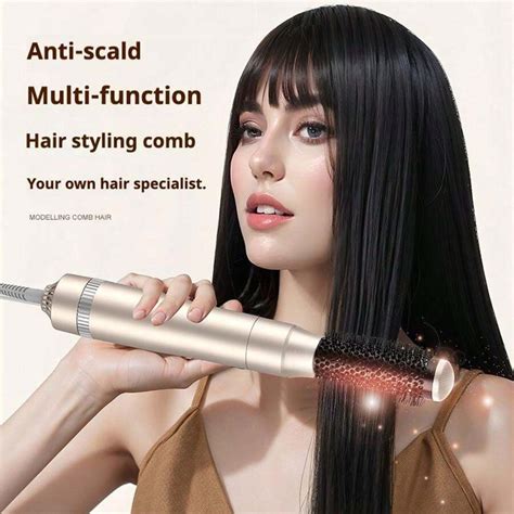 5 In 1 Hair Dryer Brush Negative Ionic Hot Air Brush Hair Styling Tool Set Upgraged With