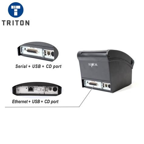 Senor Tp250iii Direct Thermal Receipt Printer Usb