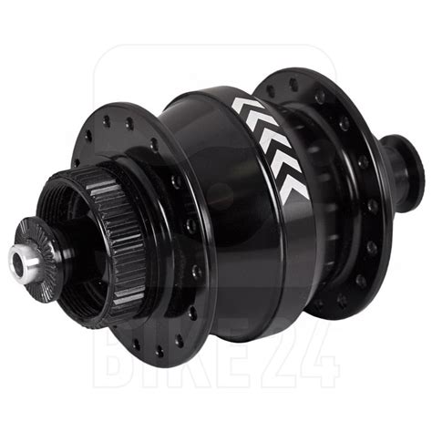 Shutter Precision PL 8 Hub Dynamo Centerlock QR 9x100mm Black