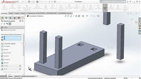 Ensamble En Solidworks Youtube