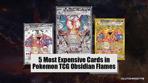 5 Most Expensive Cards In Pokemon Tcg Obsidian Flames