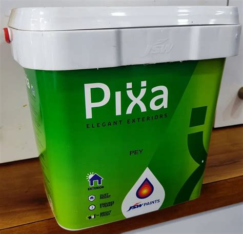 JSW Pixa Elegant Exterior Paint Packaging Size 5 L At Rs 800 Bucket