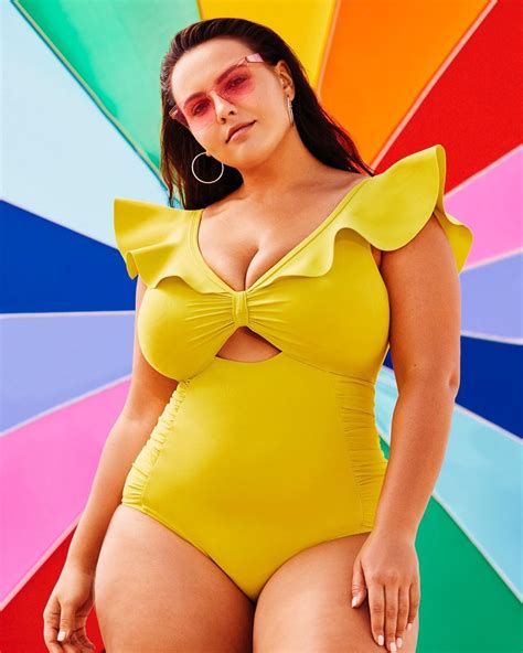 Pin By High Man On Caution Curves Ahead Women S Plus Size Swimwear Plus Size Swimwear Plus