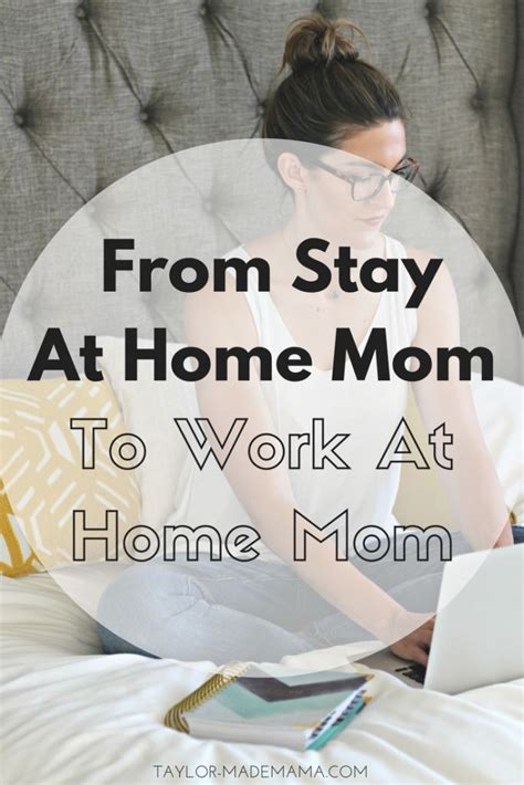 From Working Mom To Stay At Home Mom To Work At Home Mom Work From Home Moms Working Moms