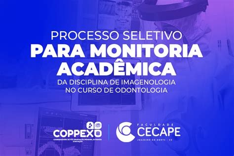 Divulgado O Resultado Do Processo Seletivo Para Monitoria Acad Mica Da