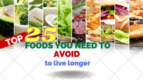 Top Foods You Should Not Eat To Live Longer Prevention Instant