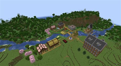 My new survival base so far : r/Minecraft