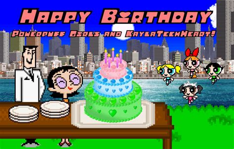 Happy Birthday Powerpuff Girls and KaylaTechHeart! by BeeWinter55 on DeviantArt