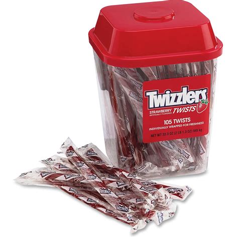 Twizzlers Strawberry Candy - 944 g - 1 Each - Madill - The Office Company