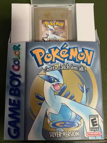 Jogo Pok Mon Silver Original Na Caixa Game Boy Color Escorrega O Pre O