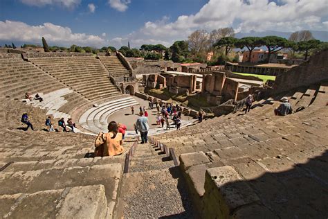 PHOTO: The Great Theater at Pompeii, Italy