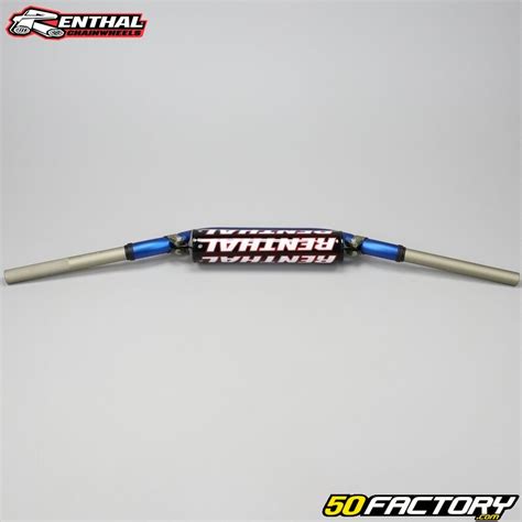 Guidon Mm Renthal Twinwall Ktm Bleu Avec Mousse Pour Moto