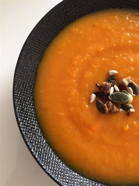 Velout De Courge Butternut Et Carottes Rachel Cuisine