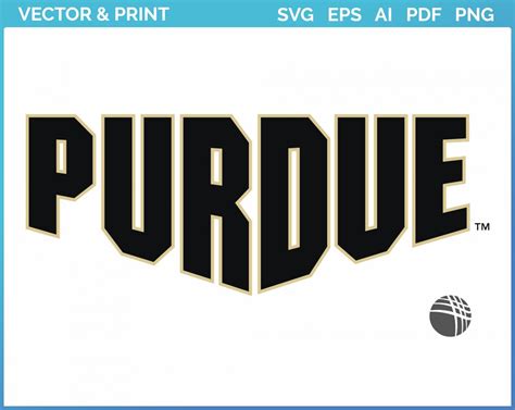 Purdue Boilermakers Wordmark Logo 2012 College Sports Vector Svg