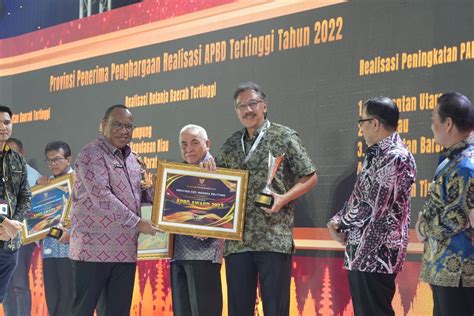 Realisasi Pendapatan Daerah Tertinggi No Babel Raih Apbd Award