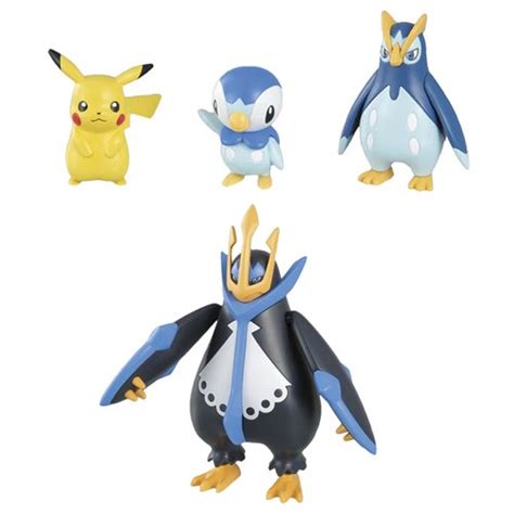 Pokemon Empoleon Evolution Set Model Kit Entertainment Earth