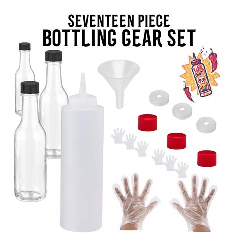 Hot Sauce Making Kit Hot Sauce Kit Diy Gift Diy Kit Gift For Men Boyfriend Gift Hot Sauce