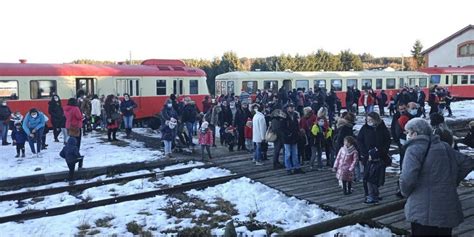 Usson en Forez Le train du père Noël sifflera sur le plateau du Haut