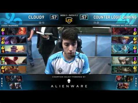 Clg Vs C Highlights Lcs Spring Split W D Counter Logic Gaming Vs